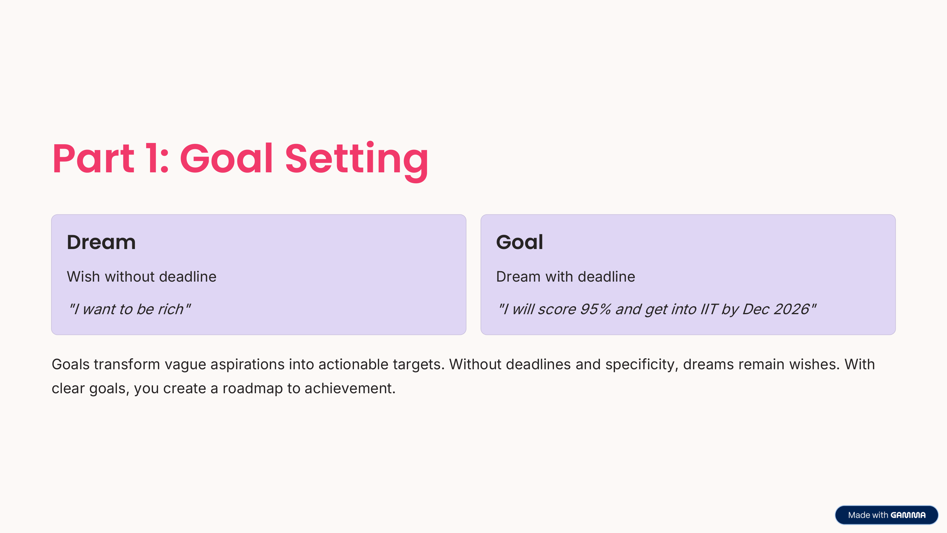 Slide 1 – Our Mission